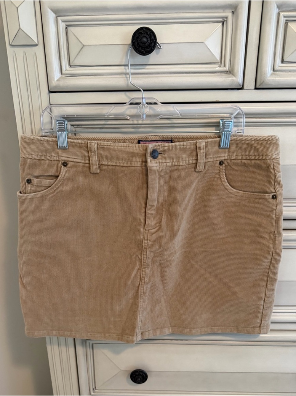Vineyard Vines Corduroy Tan Skirt